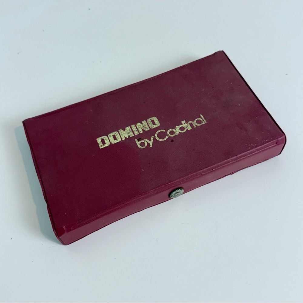 Vintage Cardinal 28pc Double Six Portable Domino Set Game